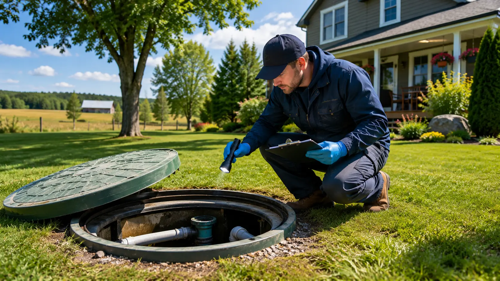 Septic inspection for country properties around Leamington